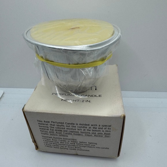 Avon Spice Garden Perfumed Candle 2 Inch with Box Home Fragrance - Picture 1 of 6